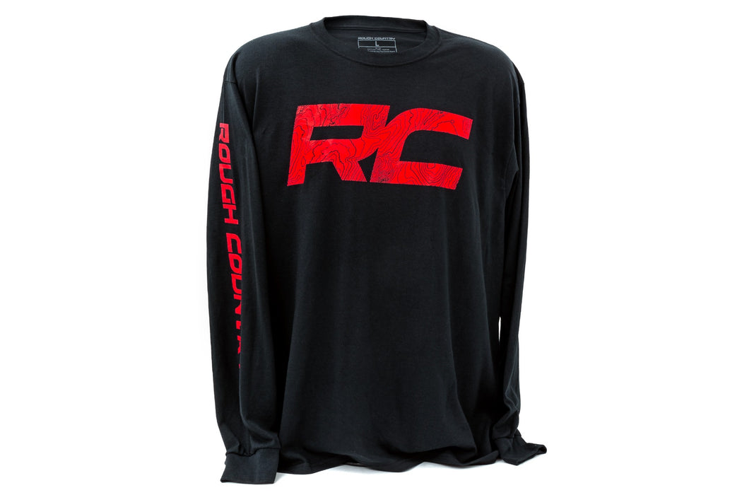 Rough Country Long Sleeve Rc Tread Sleeve Blacksm 84099SM