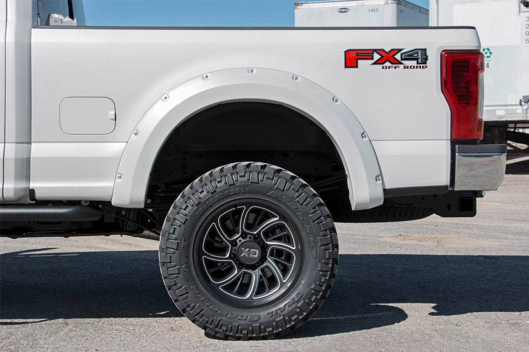 Rough Country Pocket Fender Flares Ford F-250/F-350 Super Duty 2Wd/4Wd (17-22) F-F21112A