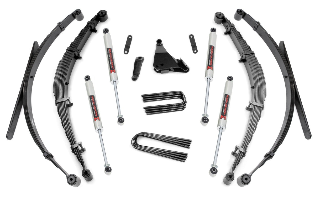 Rough Country 6 Inch Lift Kit Rear Springs M1 Fits Ford F-250/F-350 Super Duty (99-04) 49740