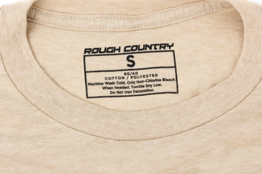 Rough Country T-Shirt Throwback Cream Xl 84091XL