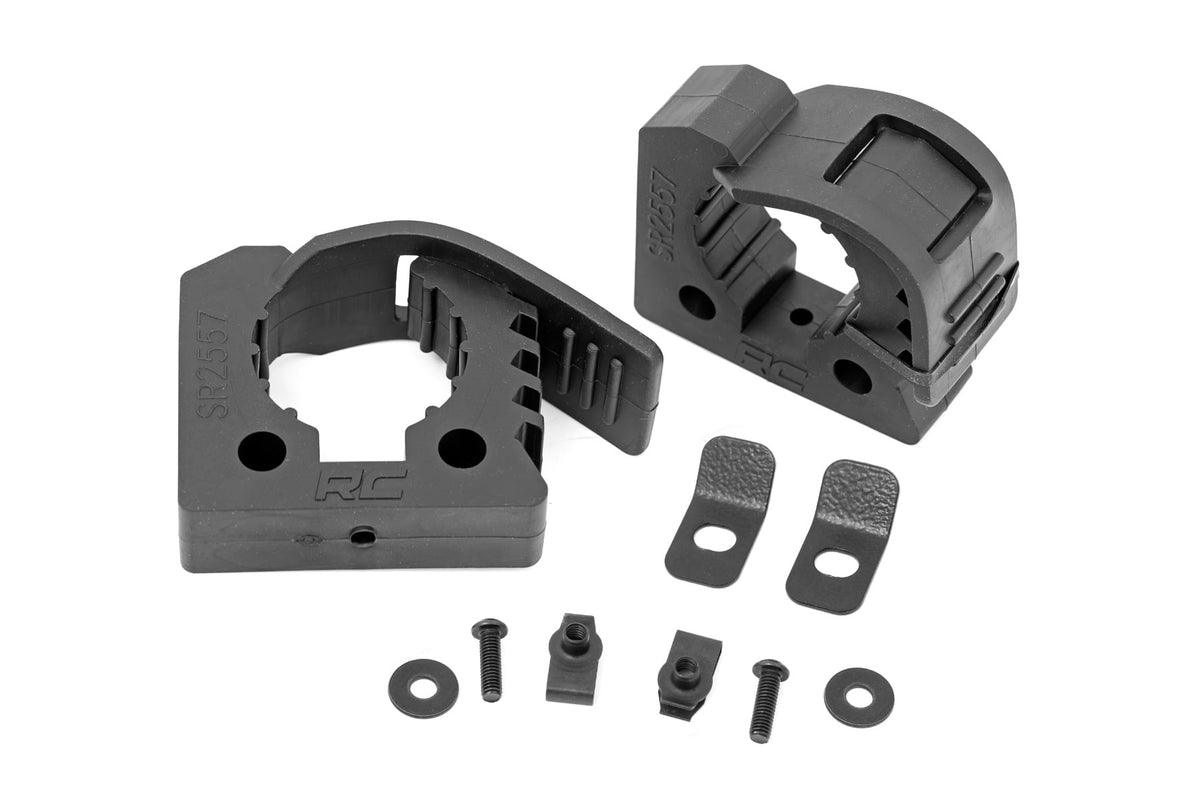 Rough Country Rubber Molle Panel Clamp Kit | Universal | 1" 2 1/4" | 2-Clamps 99071