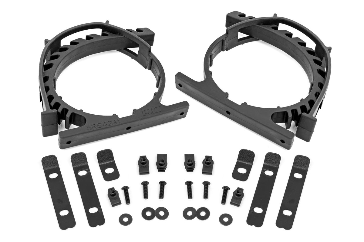 Rough Country Rubber Molle Panel Clamp Kit | Universal | 2.5" 9.5" | 2-Clamps 99070