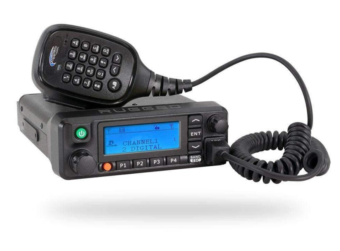 Rugged RDM-DB Dual Band Mobile Radio - Digital and Analog - UHF / VHF