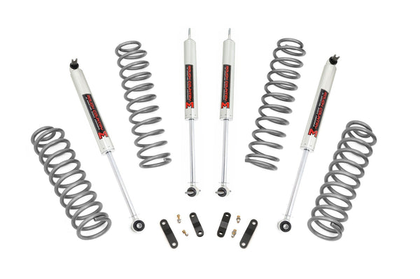Rough Country 2.5 Inch Lift Kit Coils M1 compatible with Jeep Wrangler Jk 2Wd/4Wd (07-18) 67940