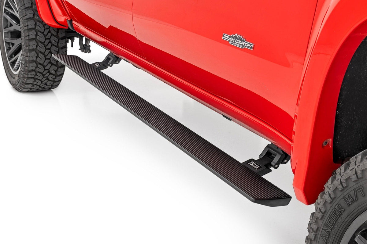 Rough Country Power Running Boards Lighted Crew Cab Fits Chevy/GMC 1500/2500HD/3500HD 2WD/4WD PSR51518