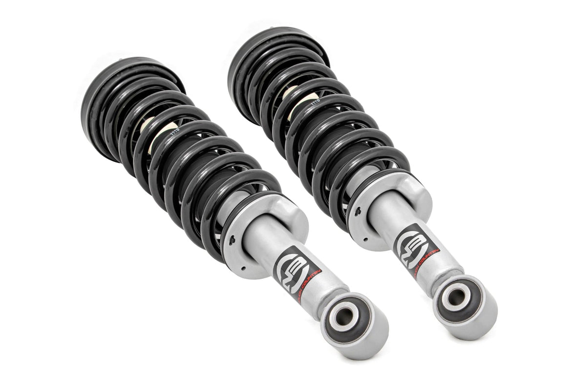 Rough Country Loaded Strut Pair Stock Fits Ford F-150 4WD (2009-2013) 501073