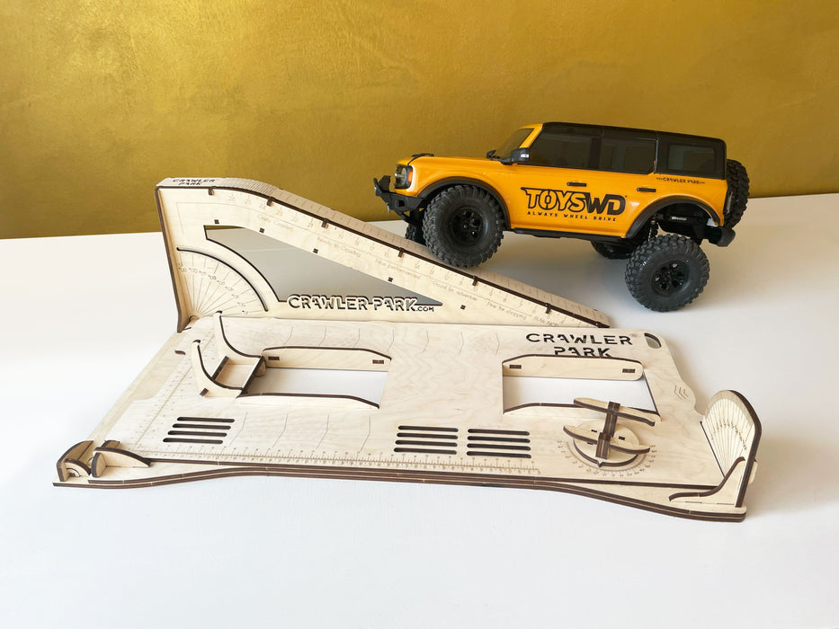 Toyswd Crawler Park Set-Up System Table 1/10 & 1/12 Scale Rc Crawler Park