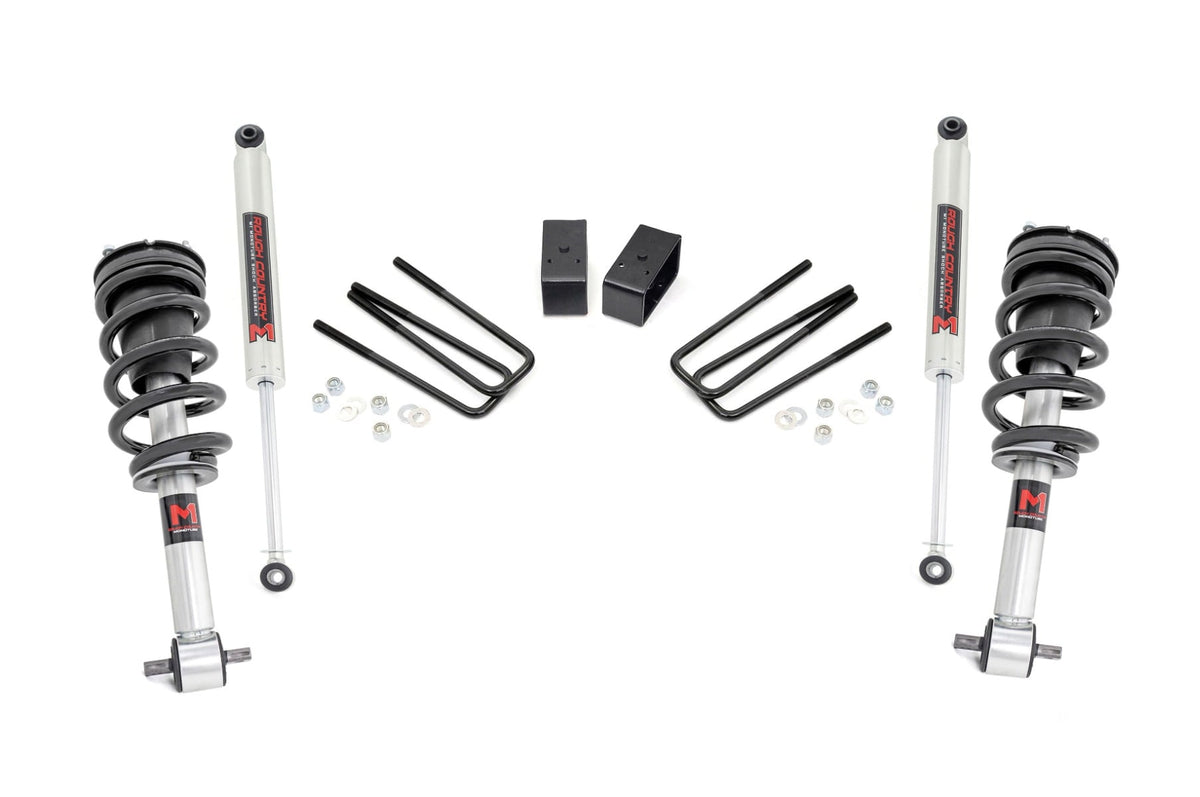 Rough Country 3.5 Inch Lift Kit M1 Struts Fits Chevy/GMC 1500 (07-13) 26840