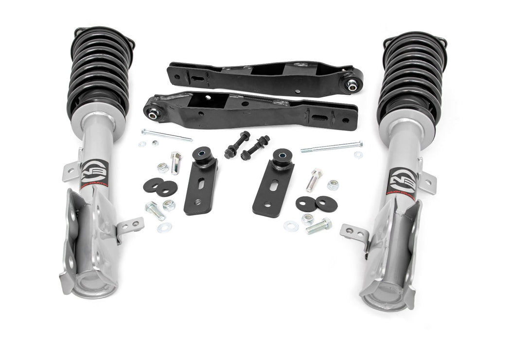 Rough Country 2 Inch Lift Kit N3 Front Struts compatible with Jeep Compass (07-16)/Patriot (10-17) 66531