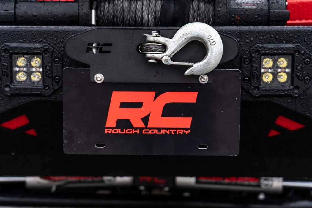 Rough Country License Plate Mnt Hawse Quick Release RS124