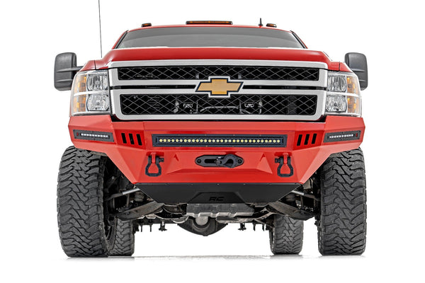 Rough Country Skid Plate Prerunner Bumper Fits Chevy Silverado 2500HD (07-14) 10800