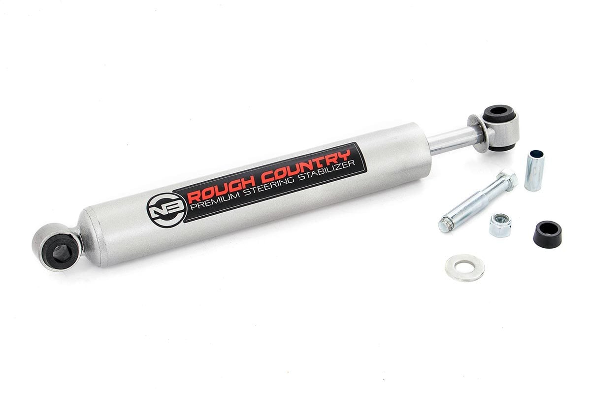 Rough Country N3 Steering Stabilizer Fits Ford Excursion/F-250 Super Duty/F-350 Super Duty 4WD 8730930