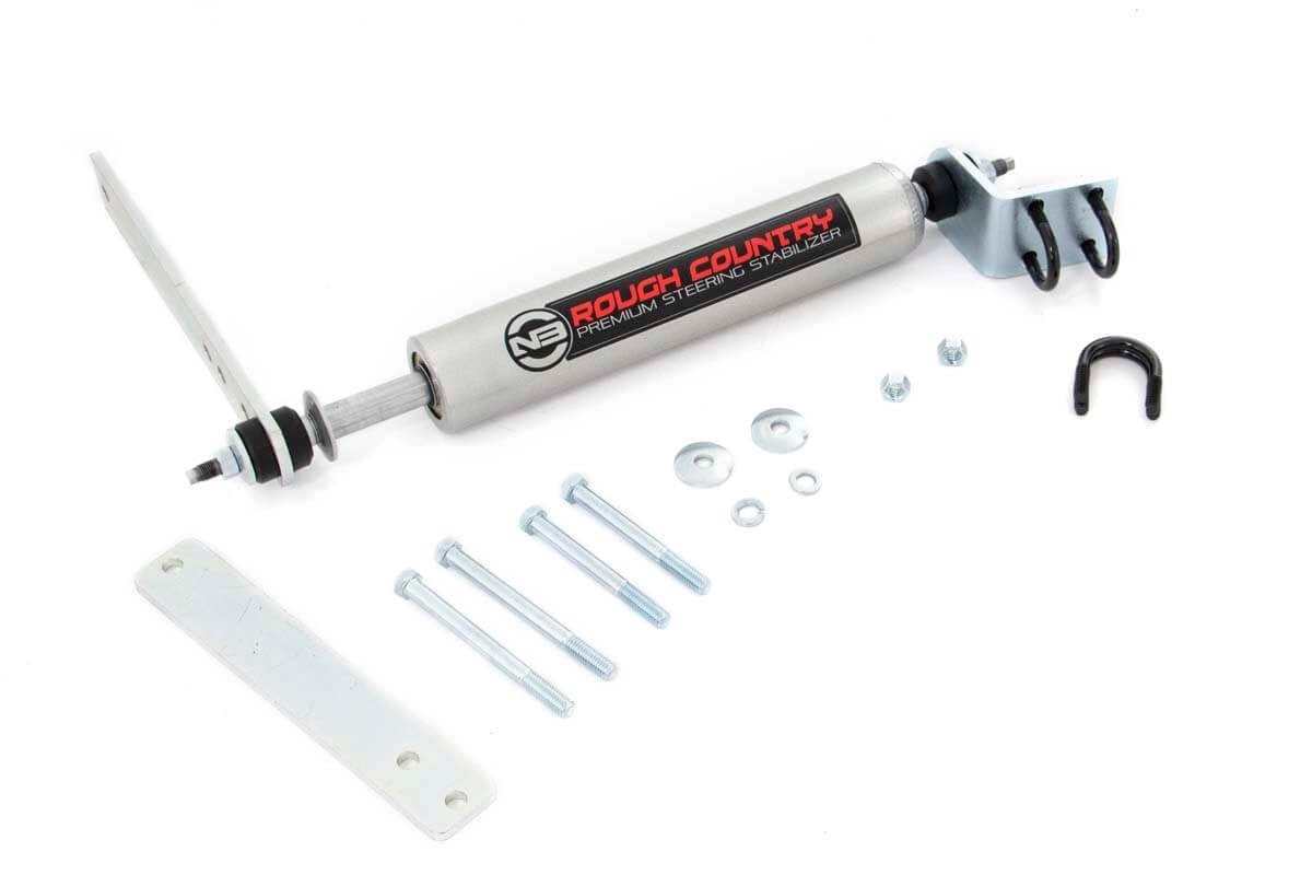 Rough Country N3 Steering Stabilizer Fits Ford Bronco/F-150/F-250 (1980-1998) 8734230