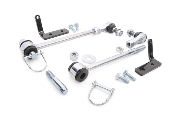 Rough Country Quick Disconnect Sway Links 2.5 Inch Lift Fits Jeep Wrangler Jk (07-18) 1029