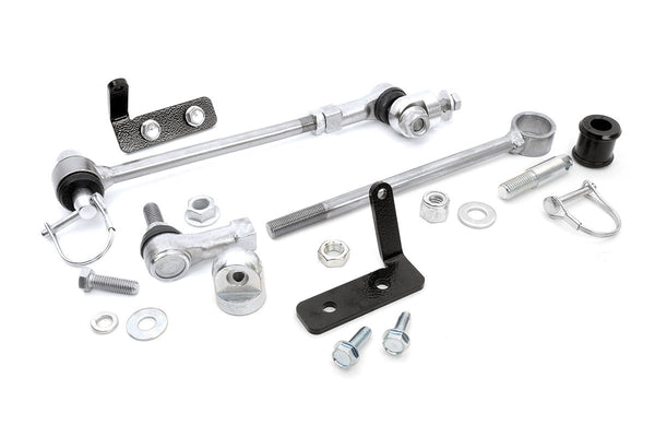 Rough Country Fits Jeep Front Sway-Bar Disconnects (3.5-6In) 1128