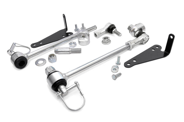 Rough Country Quick Disconnect Sway Links 2.5 Inch Lift Fits Jeep Wrangler Tj (97-06) 1129