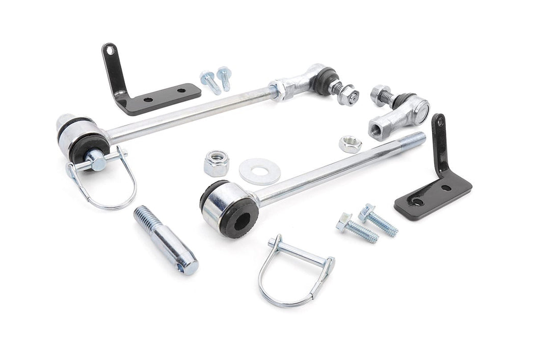 Rough Country Quick Disconnect Sway Links 3.5-6 Inch Lift Jeep Gladiator Jt/Wrangler Jk & Jl 1146
