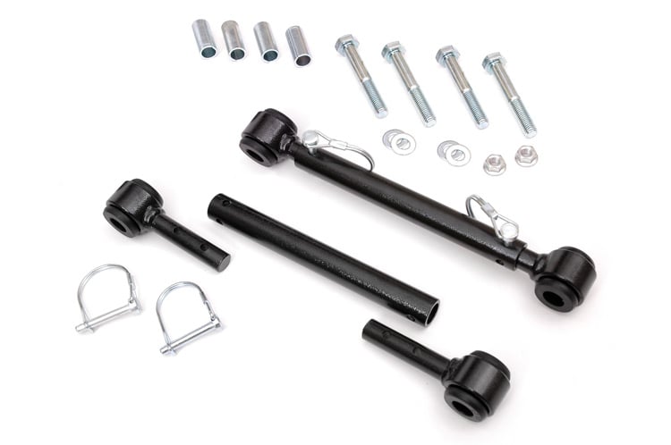 Rough Country Quick Disconnect Sway Links Rear 4-6 Inch Lift Jeep Wrangler Tj (97-06) 1188
