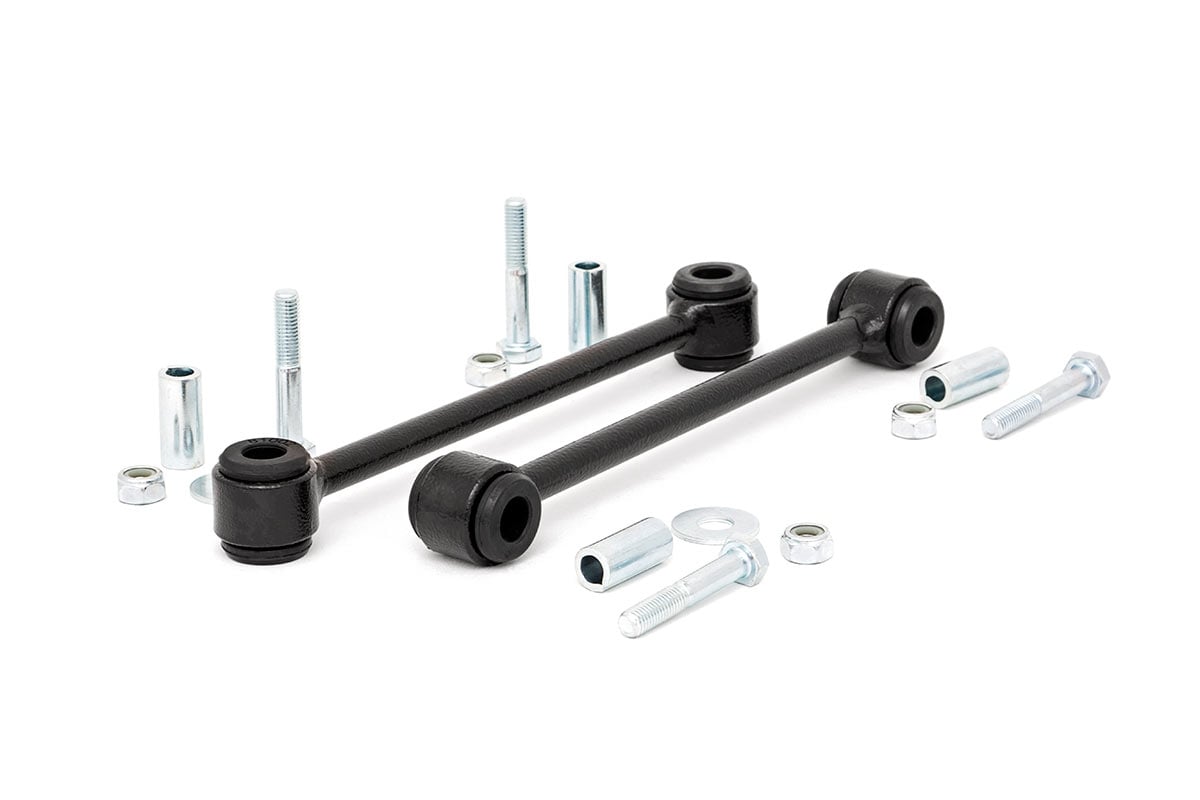 Rough Country Sway Bar Links Rear 4-6 Inch Lift Fits Jeep Wrangler Tj 4WD (97-06) 1015