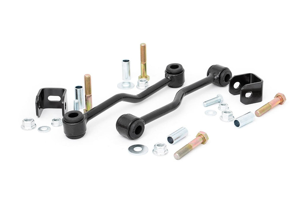 Rough Country Sway Bar Links Front 4-5 Inch Lift Jeep Cherokee Xj (84-01)/Wrangler Tj (97-06) 1028