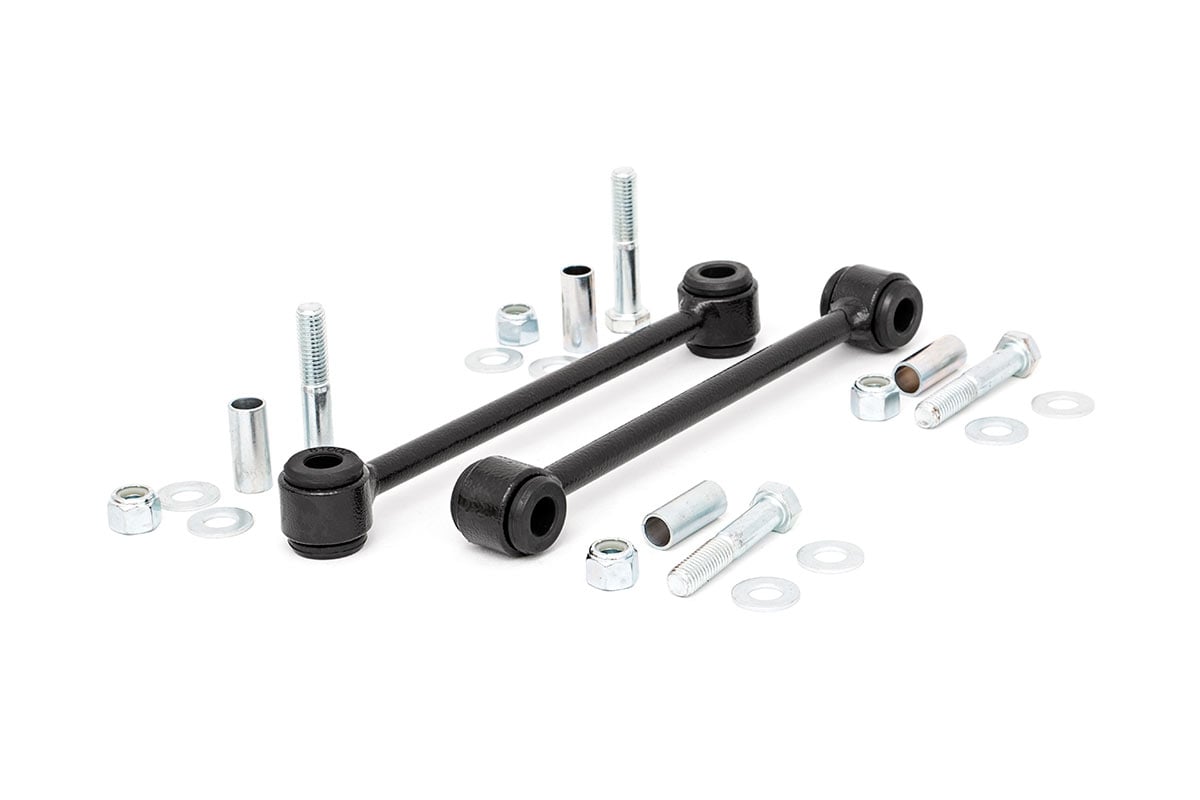 Rough Country Sway Bar Links Rear 2.5-4 Inch Lift Fits Jeep Wrangler Jk (07-18) 1134