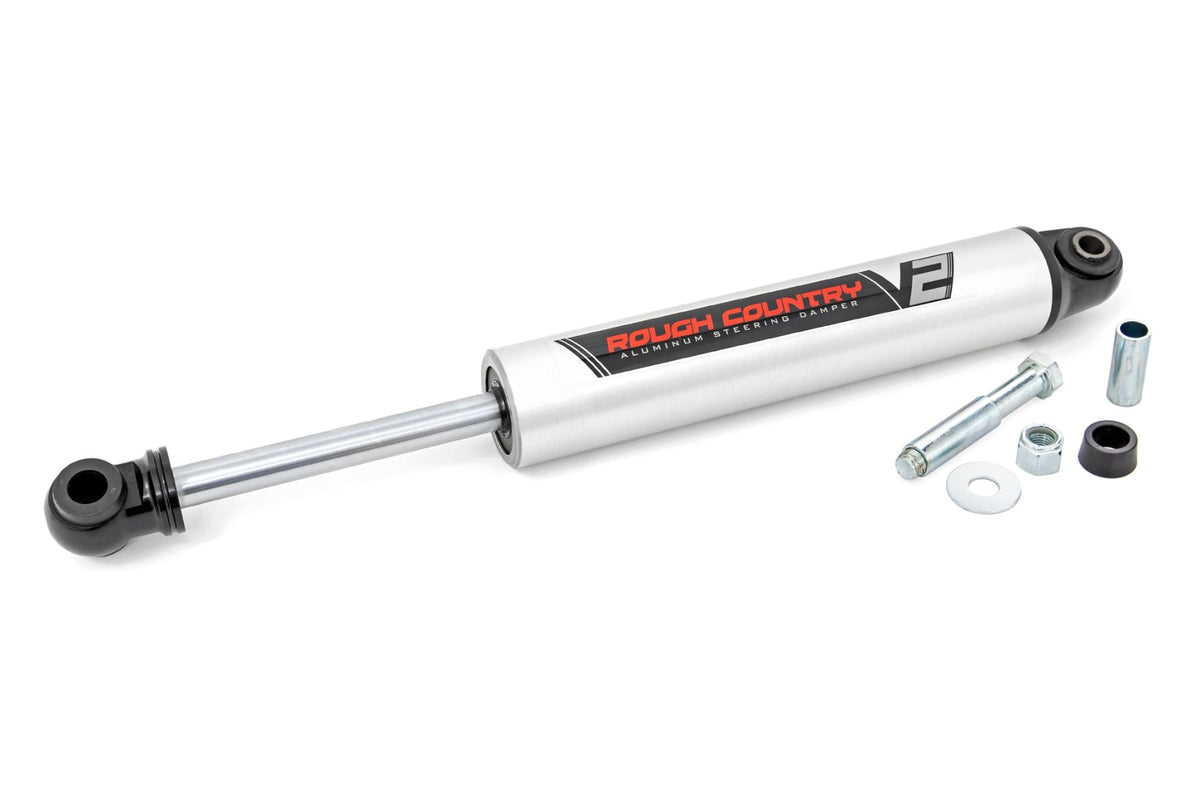 Rough Country V2 Steering Stabilizer Fits Ford Excursion/F-250 Super Duty/F-350 Super Duty 4WD 8730970