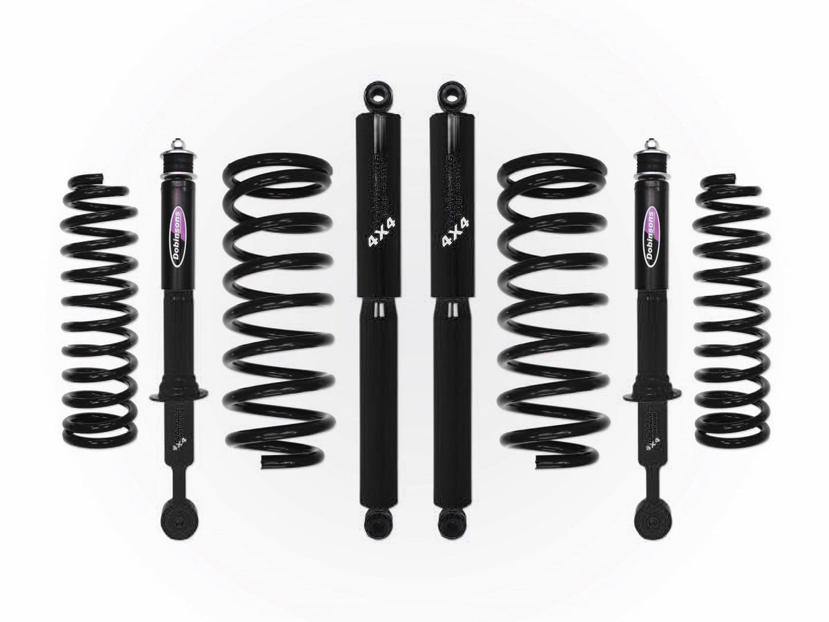 Dobinsons 2.5" Lift Kit Fits Toyota Fj Cruiser 11 - 17 Black Coils Black Shocks - DSSKIT10-2
