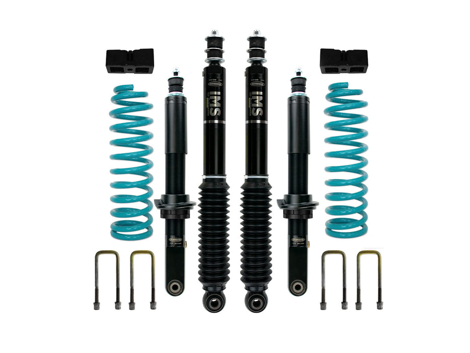 Dobinsons 2-2.5" Extended Travel IMS Suspension Kit for Nissan Navara D40 2005 on with QuickRide Rear