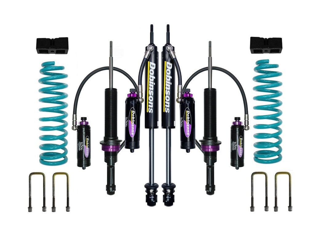 Dobinsons 2" MRR 3-Way Adjustable Suspension Kit Fits Ford Ranger Px / T7 MK3 2019-2021 with Quick Ride Rear (non USA) - DSSKITMRA3211QR