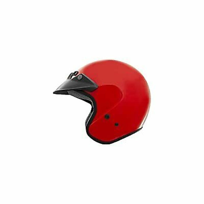 THH Helmets T-381 Adult Street Motorcycle Helmet - Red / 2X-Large