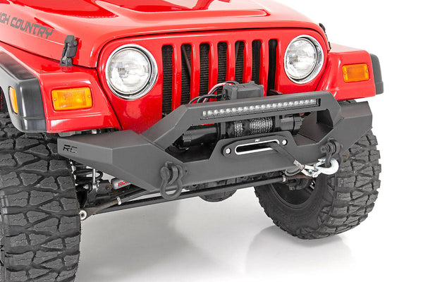 Rough Country Front Bumper Rock Crawler Fits Jeep Wrangler Tj (97-06)/Wrangler Yj (87-95) 10595
