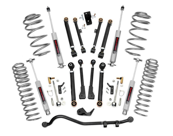 Rough Country 2.5 Inch Lift Kit X-Series Fits Jeep Wrangler Tj 4WD (1997-2006) 61220