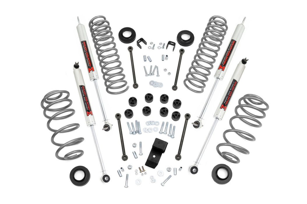 Rough Country 3.25 Inch Lift Kit 4 Cyl M1 Jeep Wrangler Tj 4Wd (1997-2002) 64140