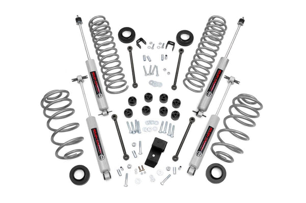 Rough Country 3.25 Inch Lift Kit 6 Cyl compatible with Jeep Wrangler Tj 4Wd (1997-2002) 642.20
