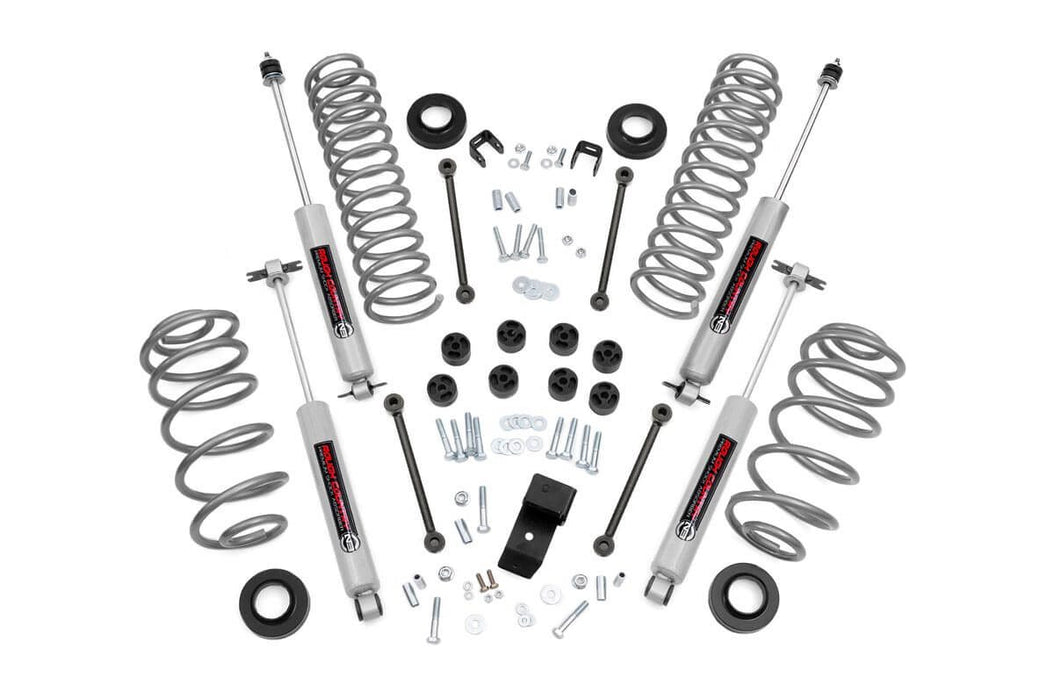 Rough Country 3.25 Inch Lift Kit 4 Cyl Jeep Wrangler Tj 4Wd (1997-2002) 641.20