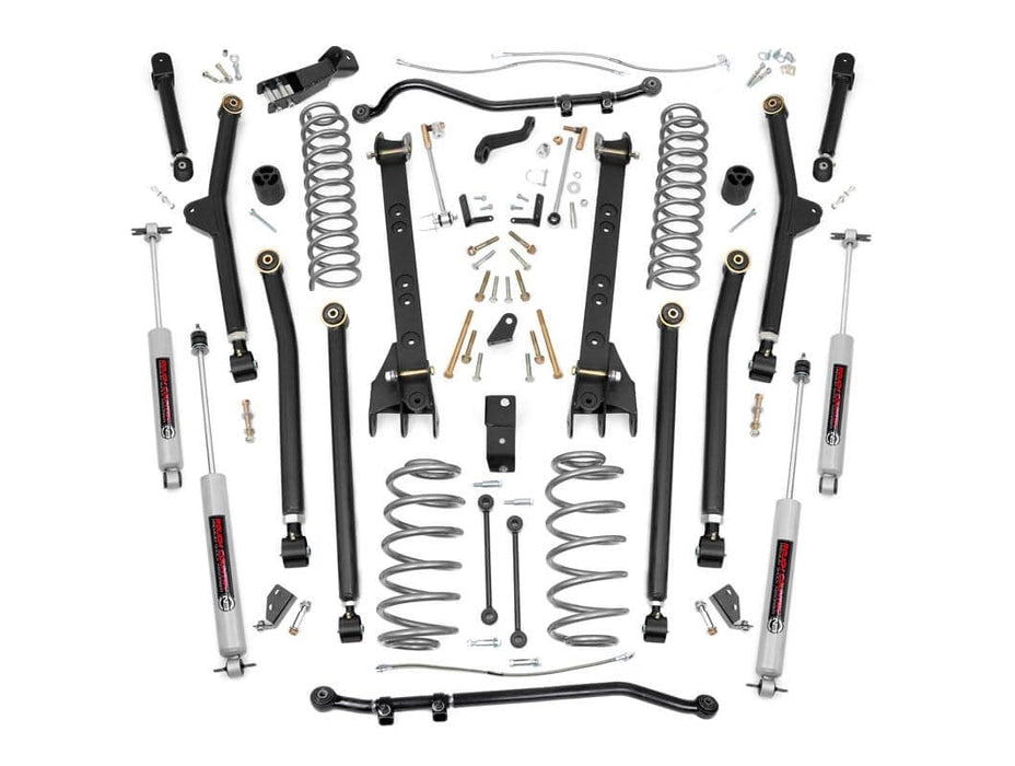 Rough Country 6 Inch Lift Kit Long Arm Jeep Wrangler Tj 4Wd (2004-2006) 63122