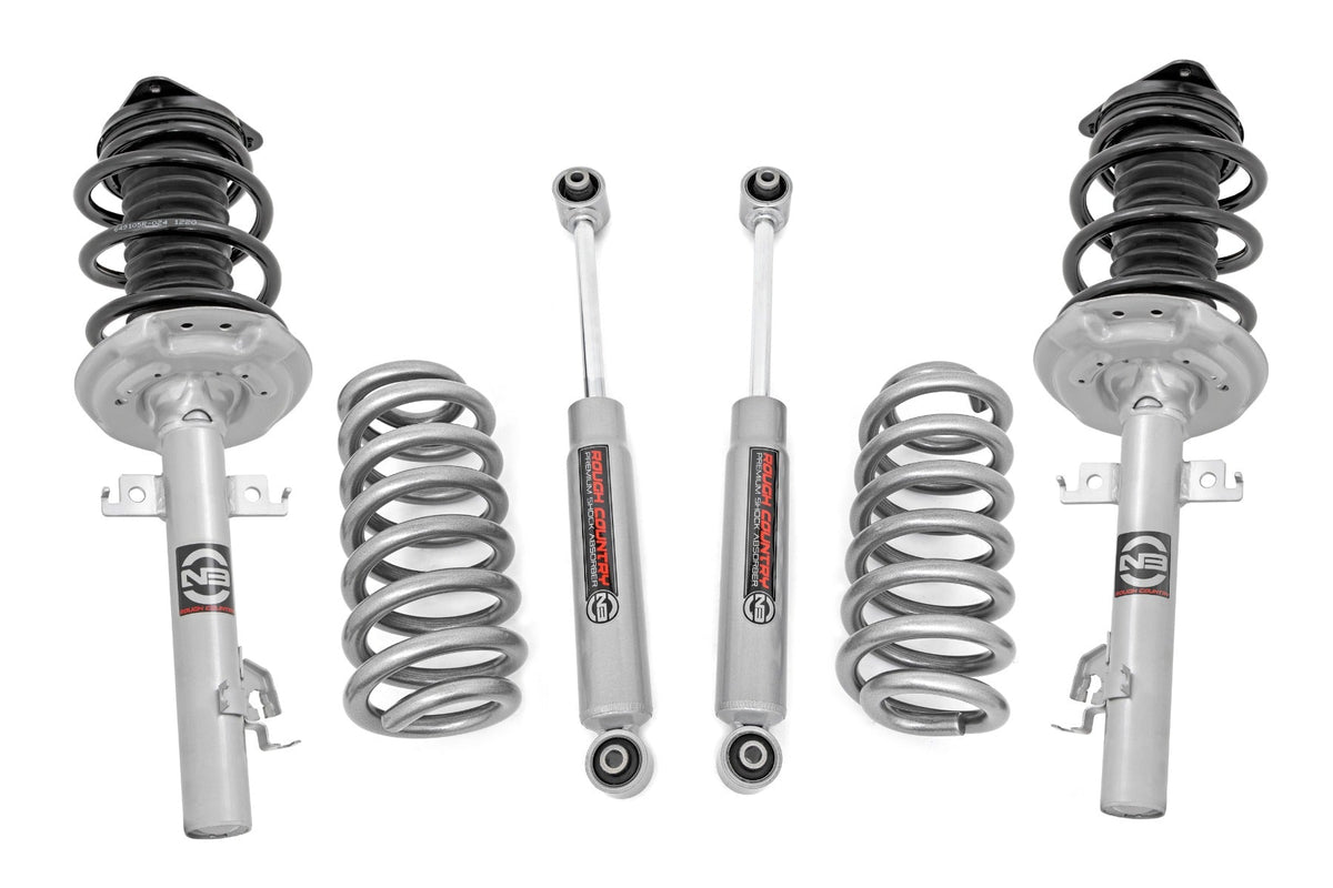 Rough Country 1.5 Inch Lift Kit Lifted Struts Fits Nissan Rogue 4WD (2014-2020) 83331