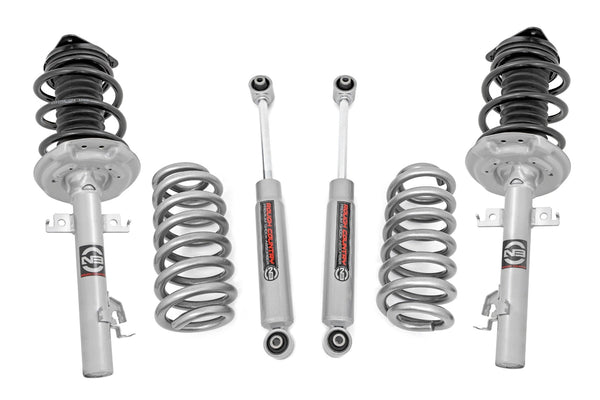 Rough Country 1.5 Inch Lift Kit Lifted Struts Fits Nissan Rogue 4WD (2014-2020) 83331