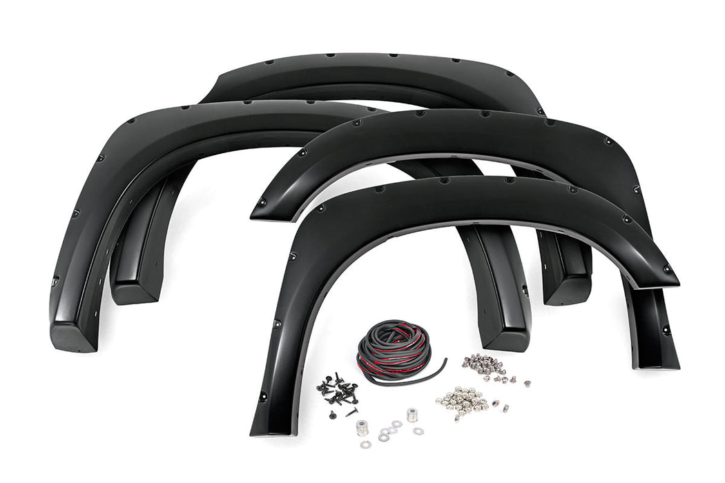 Rough Country Pocket Fender Flares W/ Rivets F-T11411