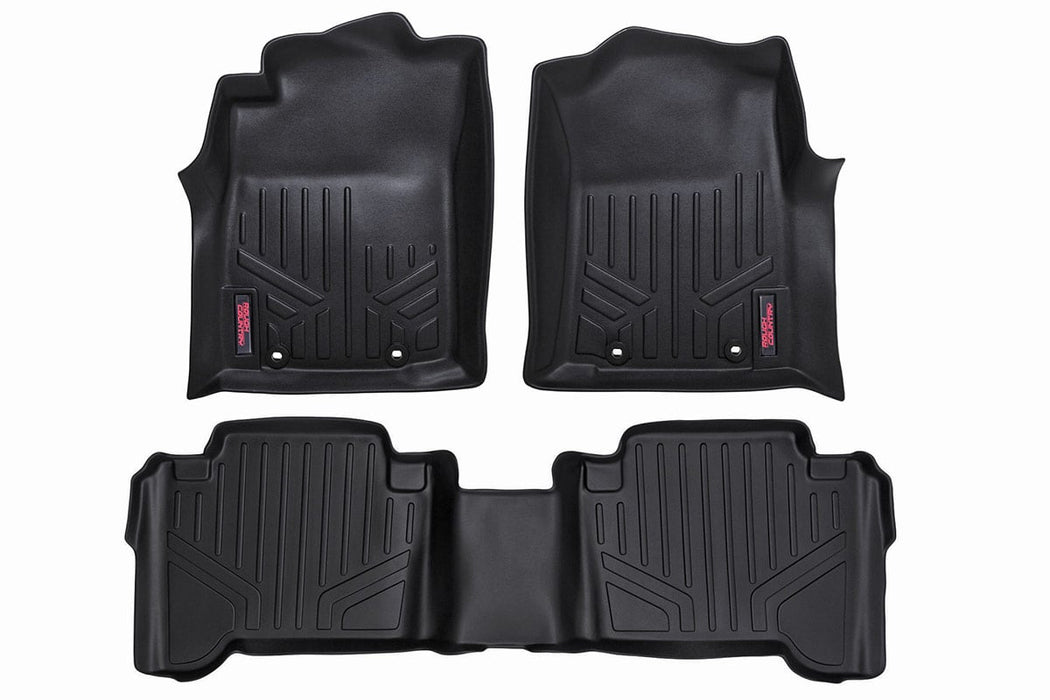 Rough Country Floor Mats Front and Rear Toyota Tacoma 2WD/4WD (2012-2015)