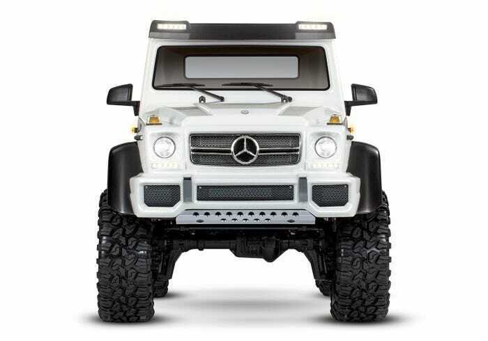Traxxas 88096-4-WHT Mercedes Benz G 63 1/10 Scale TRX-6 Trail Crawler, White