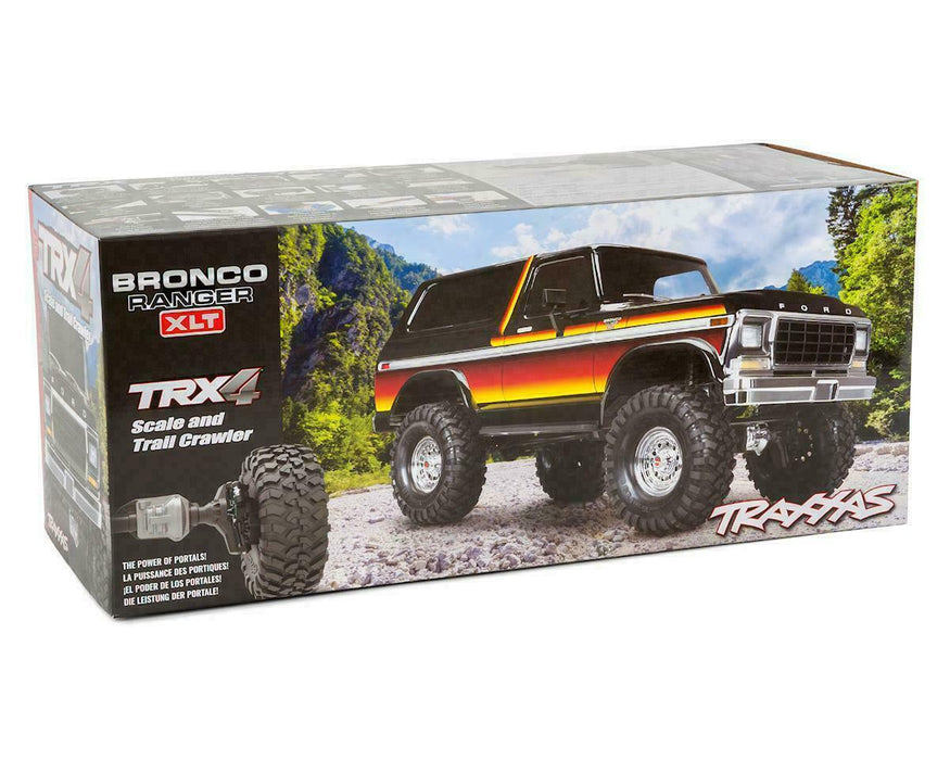 Traxxas Trx-4 Ford Bronco 1/10 Trail And Scale Crawler, Red 82046-4-RED