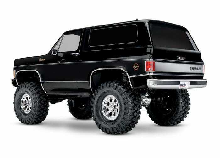 Traxxas New R/C Blazer 79 Chevrolet K5 Body Black Trx-4 1/10 Trail Crawler Truck 820764BLK