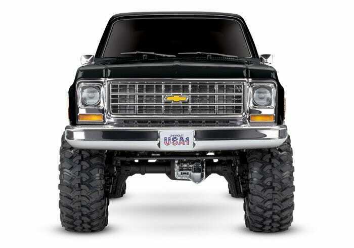 Traxxas New R/C Blazer 79 Chevrolet K5 Body Black Trx-4 1/10 Trail Crawler Truck 820764BLK