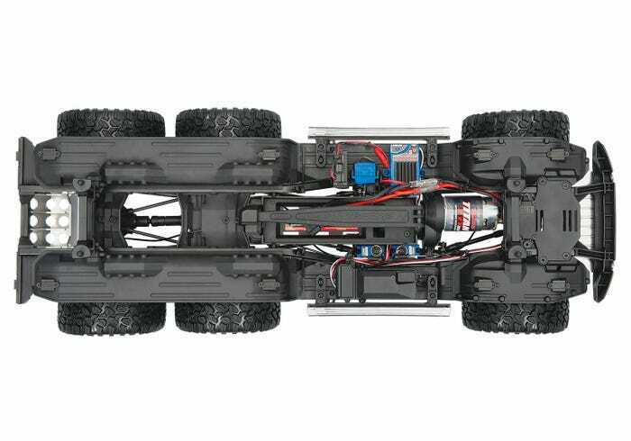 Traxxas Trx-6 Scale And Trail Crawler With Mercedes-Benz G 63 Amg Body: 6X6 Electric Trail Truck With Tqi Link Enabled 2.4Ghz Radio System 88096-4-BLK