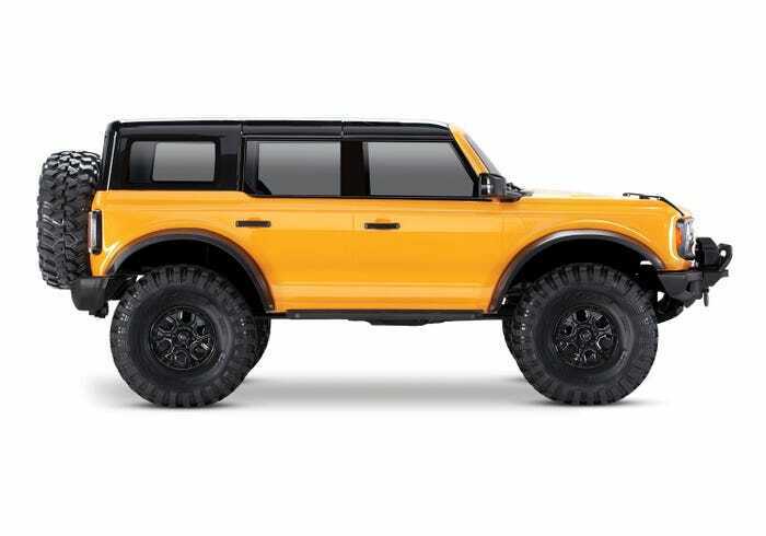 Traxxas Trx-4 Scale And Trail� Crawler With 2021 Ford� Bronco Body: Cyber Orange 92076-4-ORG