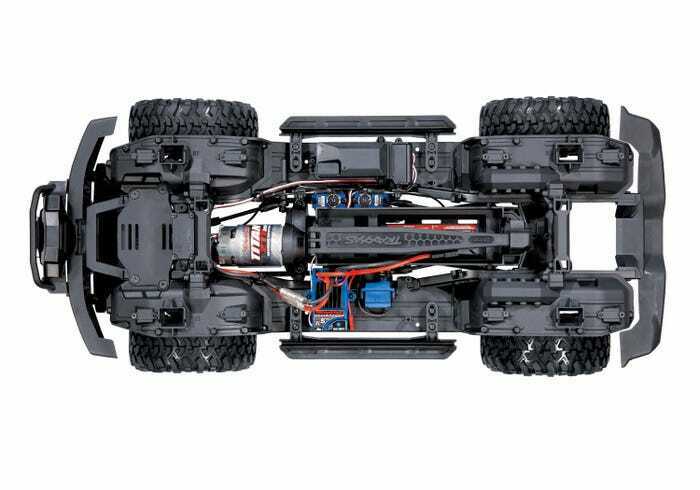 Traxxas Trx-4 Scale And Trail� Crawler With 2021 Ford� Bronco Body: Cyber Orange 92076-4-ORG