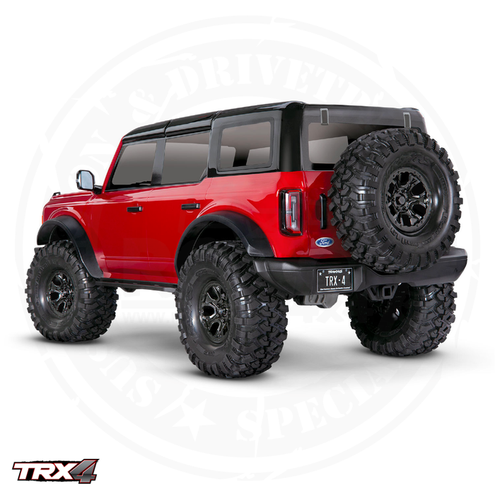 Traxxas TRX-4 Scale and Trail Crawler with 2021 Ford Bronco 1/10 Scale 4X4 Trail Truck- 92076-4