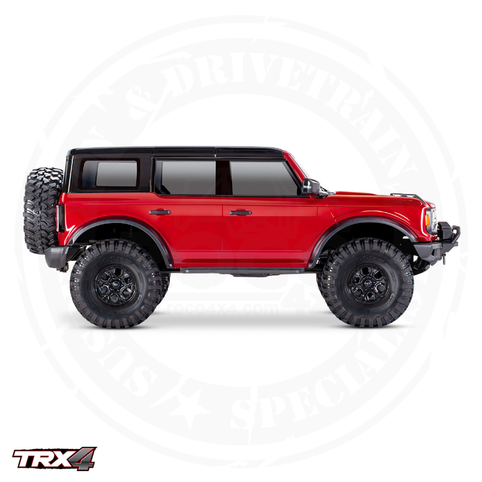 Traxxas TRX-4 Scale and Trail Crawler with 2021 Ford Bronco 1/10 Scale 4X4 Trail Truck- 92076-4