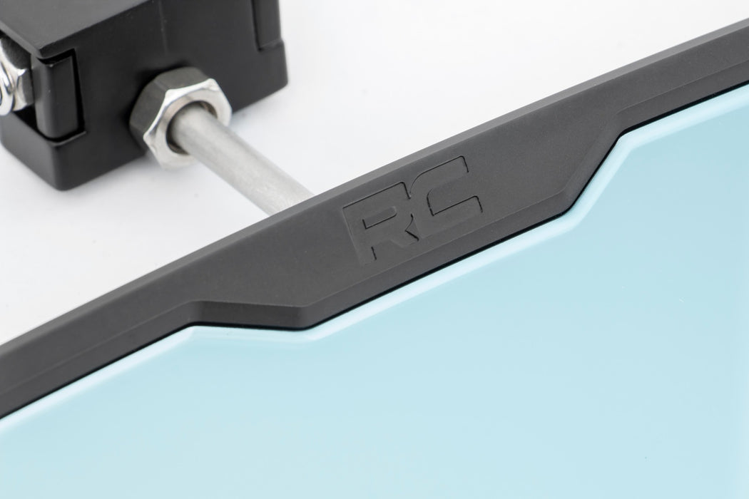 Rough Country Utv Aluminum Rear View Mirror Dome Light12" 1.75-2" Mount 99007A